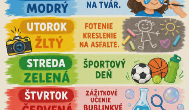 Fotka - Farebný týždeň k MDD